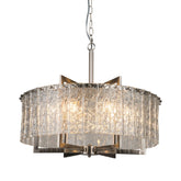 Magnalux Ariana 6 Light Satin Chrome Pendant
