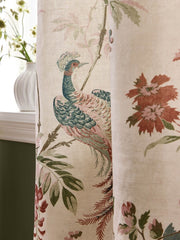 Laura Ashley Attleton Sage Green Ready Made Curtains