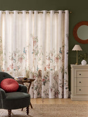Laura Ashley Attleton Sage Green Ready Made Curtains