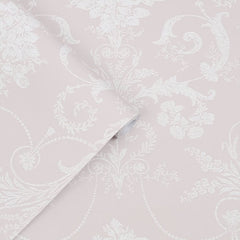 Laura Ashley Josette Wallpaper Amethyst