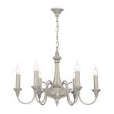 David Hunt Lighting Bailey 6 Light Chandelier Painted Collection