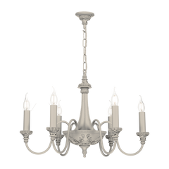 David Hunt Lighting Bailey 6 Light Chandelier Painted Collection