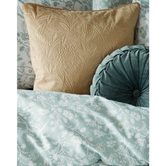 Laura Ashley Barley Embossed Gold 50x50cm Cushion