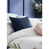 Laura Ashley Barley Embossed Midnight Navy 50x50cm Cushion