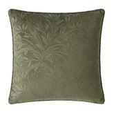 Laura Ashley Barley Embossed Olive Green 50x50cm Cushion