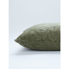 Laura Ashley Barley Embossed Olive Green 50x50cm Cushion