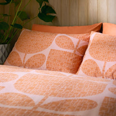 Orla Kiely Block Garden Orange Sorbet Bedding