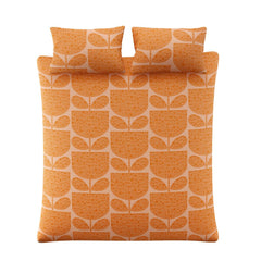 Orla Kiely Block Garden Orange Sorbet Bedding