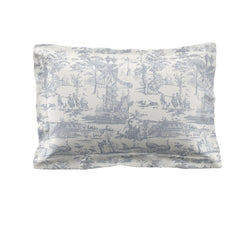Laura Ashley Braysmith Toile Chambray Blue Bedding