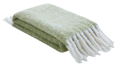 Laura Ashley Bronwen Olive Green Throw