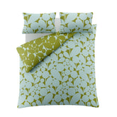 Orla Kiely Bubble Flower Aqua Seagrass Bedding