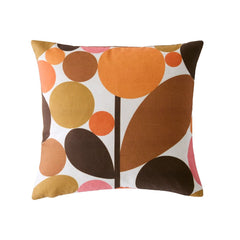 Orla Kiely Bubble Flower Sienna Microfibre 45x45cm Cushion
