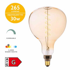 Oversized Globe LED Light Bulb (Lamp) ES/E27 4W 265LM