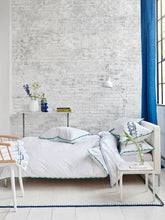 Designers Guild Burlington Fringe Cobalt Blue Bedding