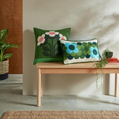 Orla Kiely Buttercup Pine 45x45cm Microfibre Cushion
