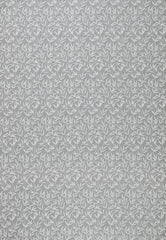 Laura Ashley Fabric Willow Leaf Chenille Steel