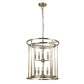 Magnalux Chester 10 Light Large Pendant Antique Brass