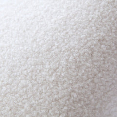 Laura Ashley Coleford Faux Sheepskin Natural 45x45cm Microfibre Cushion