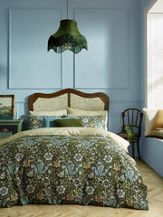 William Morris At Home Compton Olive Green Bedding