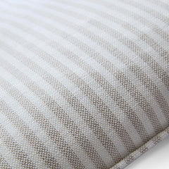 Laura Ashley Cornish Chenille Stripe Natural 30x50cm Microfibre Cushion