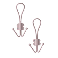 Laura Ashley, Double Hook, Dusky Rose, 1 Pair