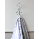 Laura Ashley, Double Hook, Soft Silver, 1 Pair