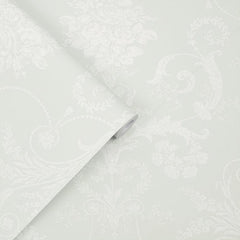Laura Ashley Josette Wallpaper Duck Egg