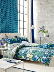 Designers Guild Eleonora Indigo Blue Bedding