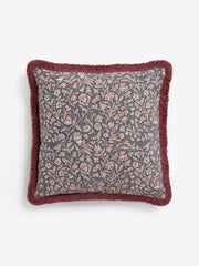 Laura Ashley Elmdon Dark Cranberry Microfibre 50x50cm Cushion