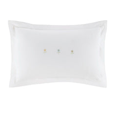 Sophie Allport Embroidered Sunflowers White Bedding