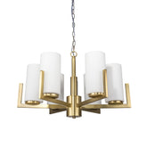 Magnalux Empire 6 Light Brushed Bronze Ceiling Light