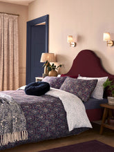 William Morris At Home Flowerpot Indigo / raspberry Bedding