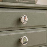 Laura Ashley Garden Birds Ceramic Pull (set of 4)