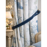 Laura Ashley Gillian Tieback, Indigo, 1 Pair