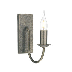 David Hunt Lighting Herriot Single Wall Bracket Bronze HER0763