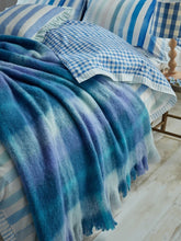 Bluebellgray Highland Check Sea Blue 130x170cm Throw