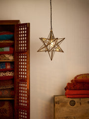 Ilario Large Star Lantern Pendant Dar Lighting ILA8675