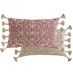Historic Royal Palaces Kensington Antique Rose Pink Microfibre 30x50cm Cushion