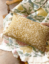 Historic Royal Palaces Kensington Ochre Yellow Microfibre 30x50cm Cushion