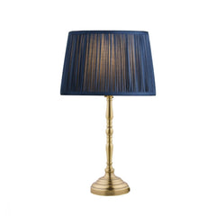 Laura Ashley Corey Antique Brass Candlestick Table Lamp Base