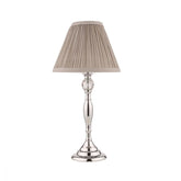 Laura Ashley Ellis Table Lamp Polished Chrome