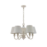 Laura Ashley Ellis 5 Light Grey with Shades