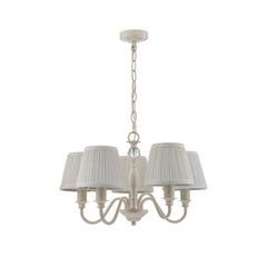 Laura Ashley Ellis 5 Light Grey with Shades