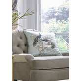Laura Ashley Belvedere Duck Egg Cushion