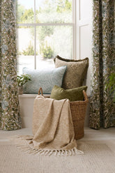 William Morris At Home Larkspur Seafoam Microfibre 40x60cm Cushion