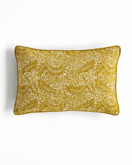 William Morris At Home Larkspur Turmeric Microfibre 40x60cm Cushion
