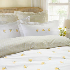 Sophie Allport Lemons White/yellow Bedding