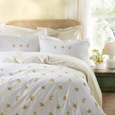 Sophie Allport Lemons White/yellow Bedding