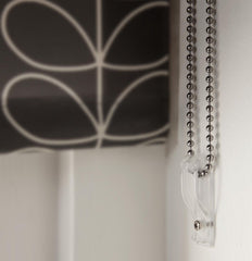 Orla Kiely Linear Stem Cool Grey Ready Made Roller Blind