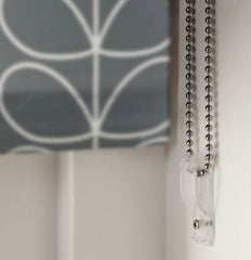 Orla Kiely Linear Stem Silver Ready Made Roller Blind